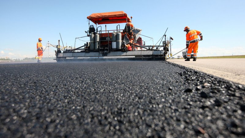 При ремонте дорог используются инновационные технологии